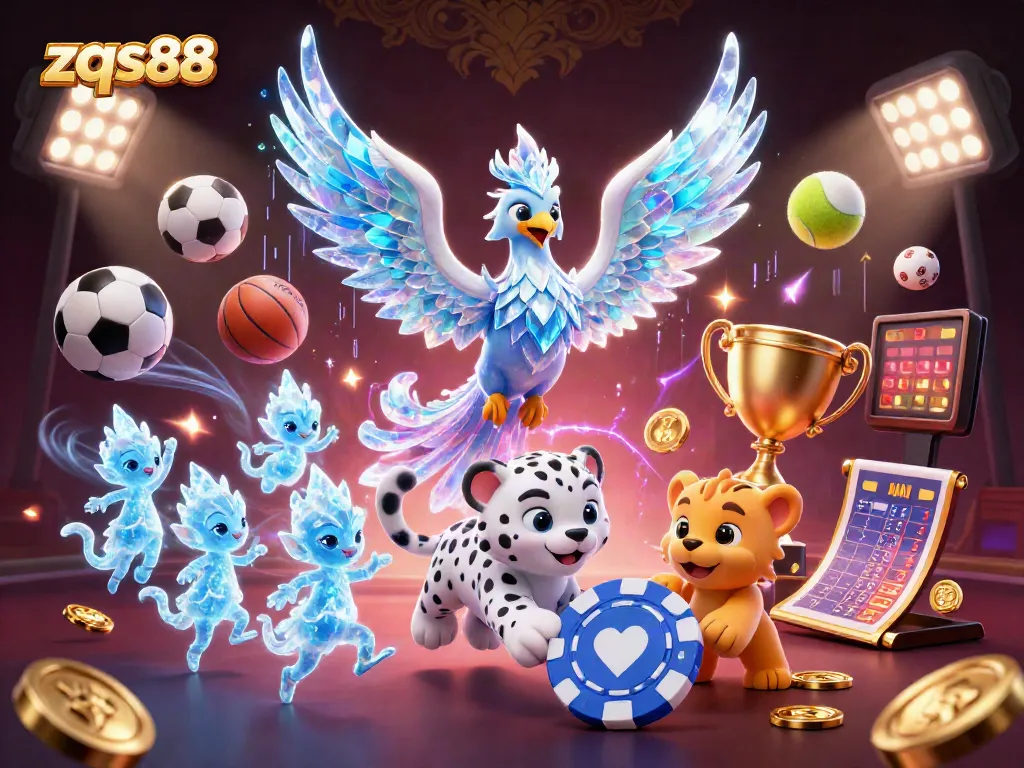 Experience excitement with zqs88's engaging casino games featuring vibrant characters and elements.