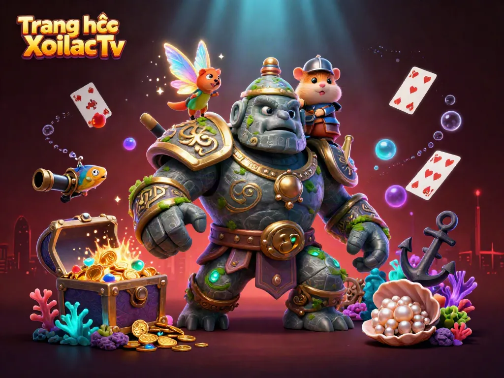 Experience thrilling online football updates on Trang chủ XoilacTv through dynamic 3D illustration