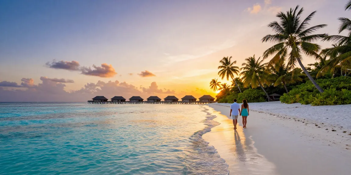 Stunning travel scene of a tropical beach showcasing the vibrant beauty of the destination with tr88 for vacation inspiration.