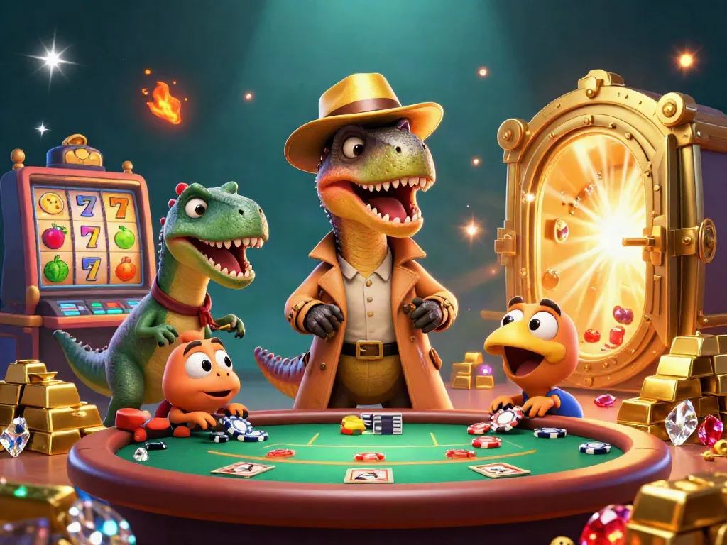 Experience crisp gameplay on Trang chủ xoilactv with our velociraptor card counter in a blackjack setting, entwined with vibrant slot elements.