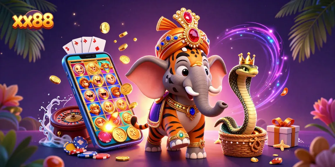 Experience thrilling adventures with xx88 featuring vibrant casino elements and rich prizes.