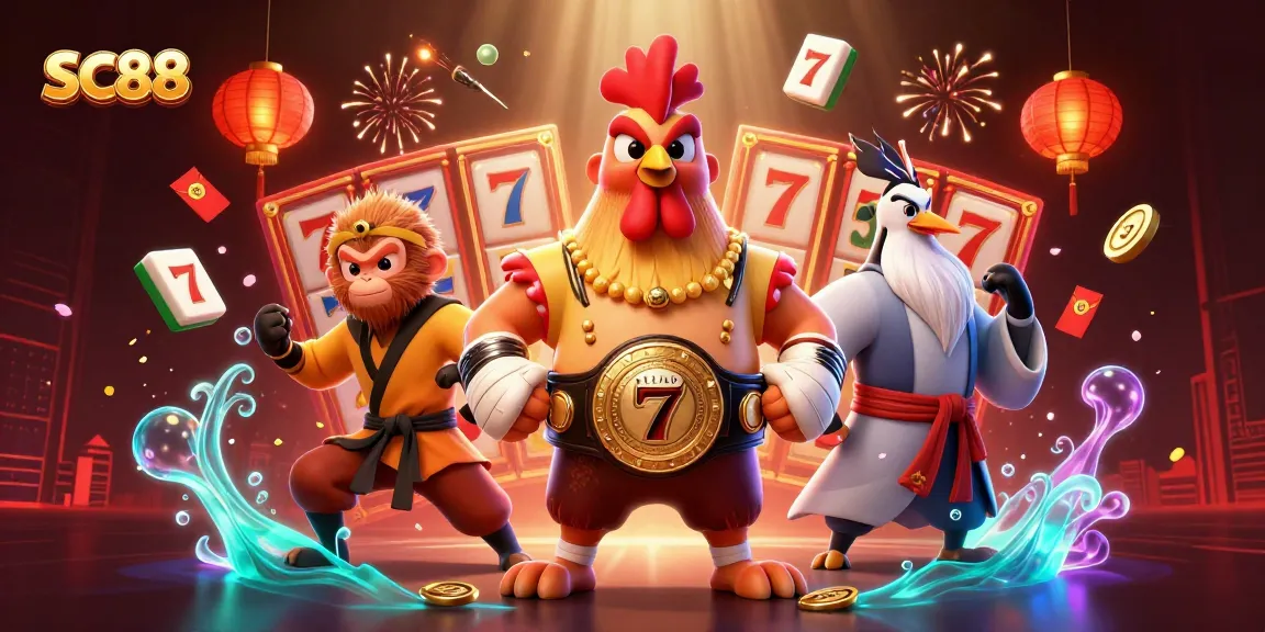 Win at SC88 with dynamic gameplay featuring vivid 3D characters and thrilling casino elements.
