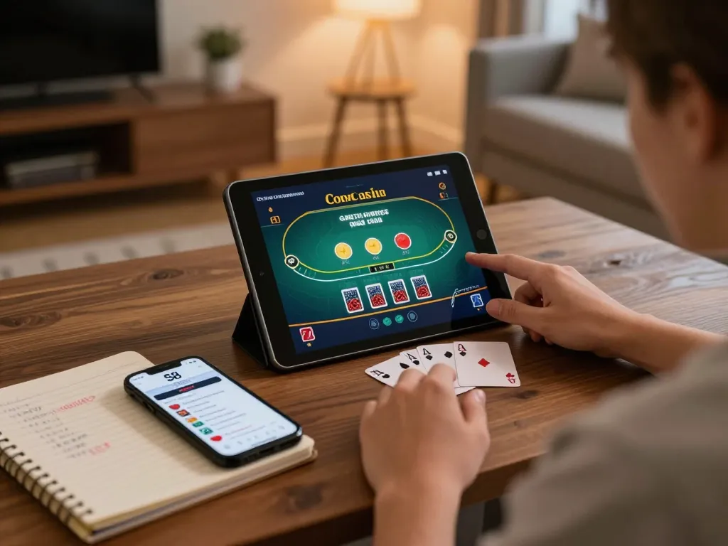 S8 com offers exciting online gameplay for blackjack enthusiasts in a cozy home setting.