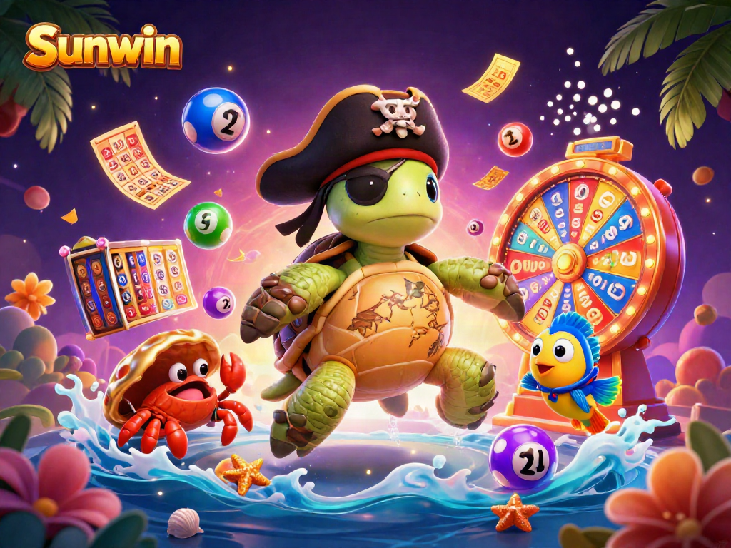 Engage with Sunwin's captivating gaming experience featuring vibrant slots and dynamic lottery elements.