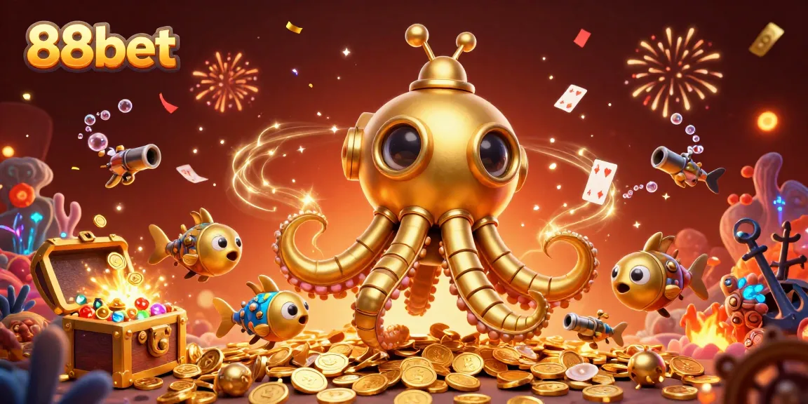 Experience thrilling gameplay with 88bet's vibrant undersea treasure hunt rich with rewards.
