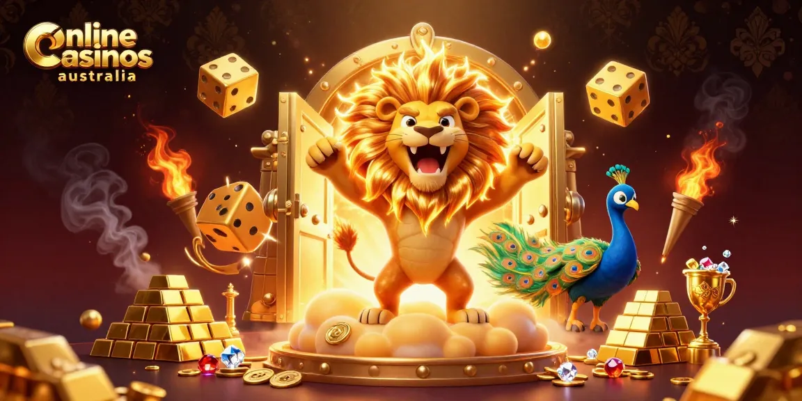 Engage with thrilling games at online casinos Australia featuring vibrant 3D characters and treasures.